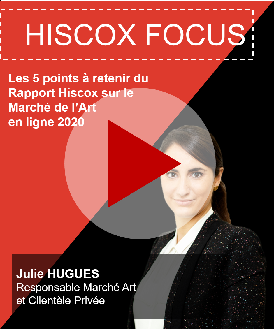 Les 5 points à retenir du Rapport Hiscox sur le Marché de l’Art  en ligne 2020