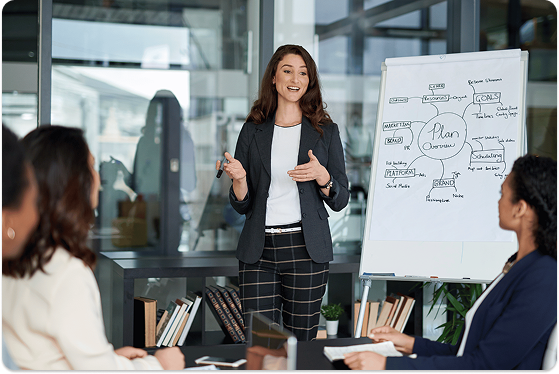 Métiers Marketing et Communication assurés par Hiscox assurances.