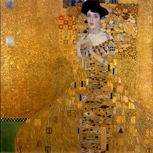 Le Portrait d'Adèle Bloch-Bauer par Gustav Klimt