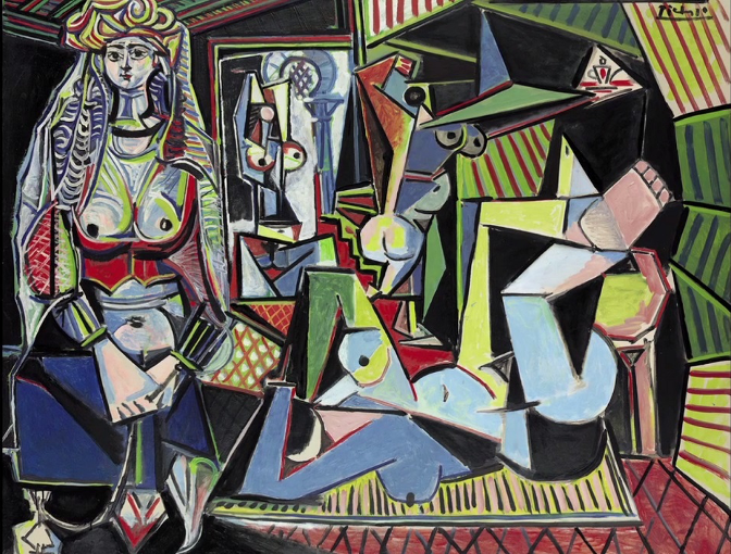 Les Femmes d’Alger de Pablo Picasso