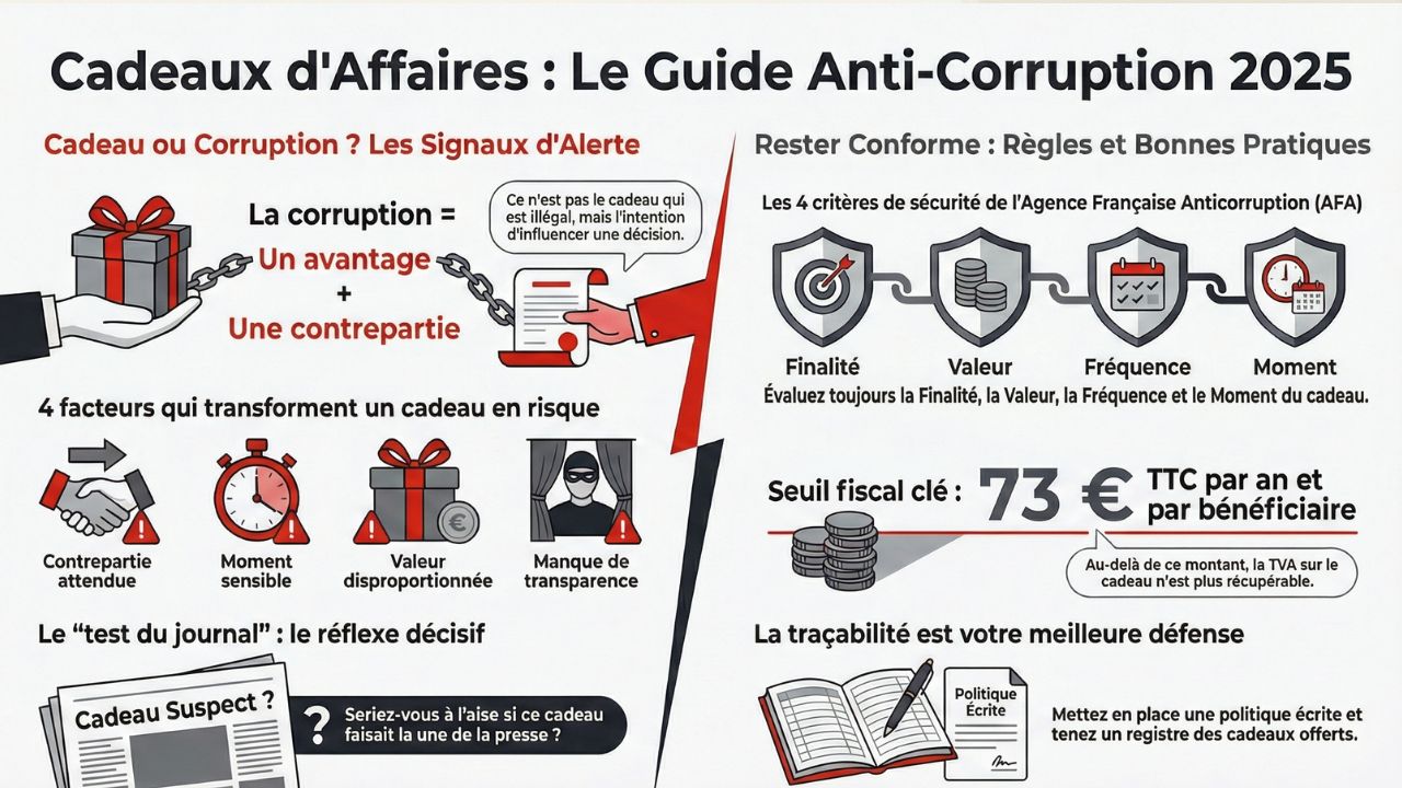 Cadeaux d'Affaires : Le Guide Anti-Corruption 2025