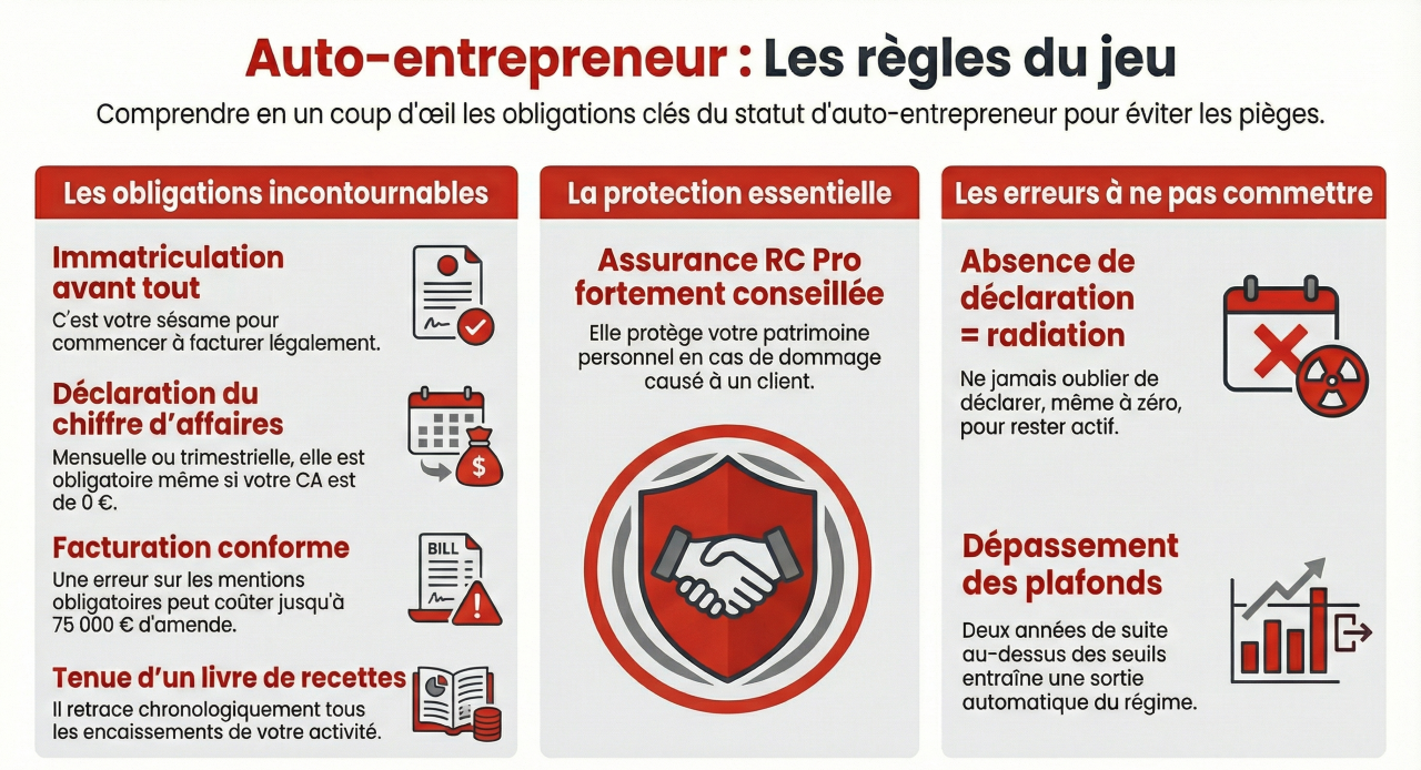 Auto-entrepreneurs 2026.