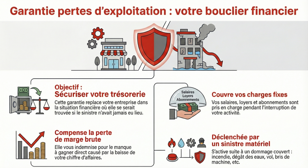 Entrepreneur : Incendie, dégât des eaux, comment protéger votre chiffre d’affaires.