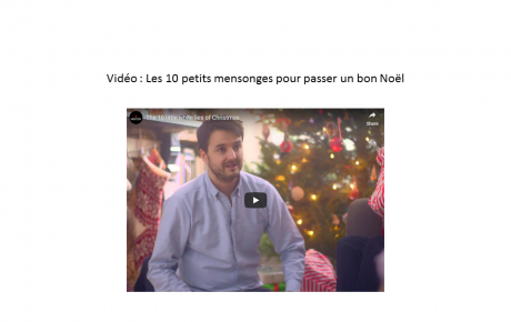 10 mensonges pour bien passer noël